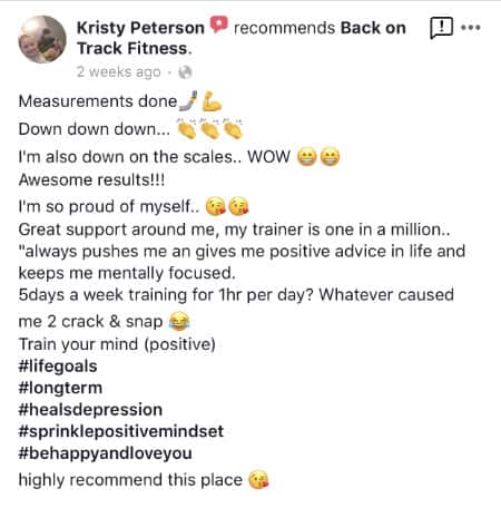 Kristy P testimonial-HC